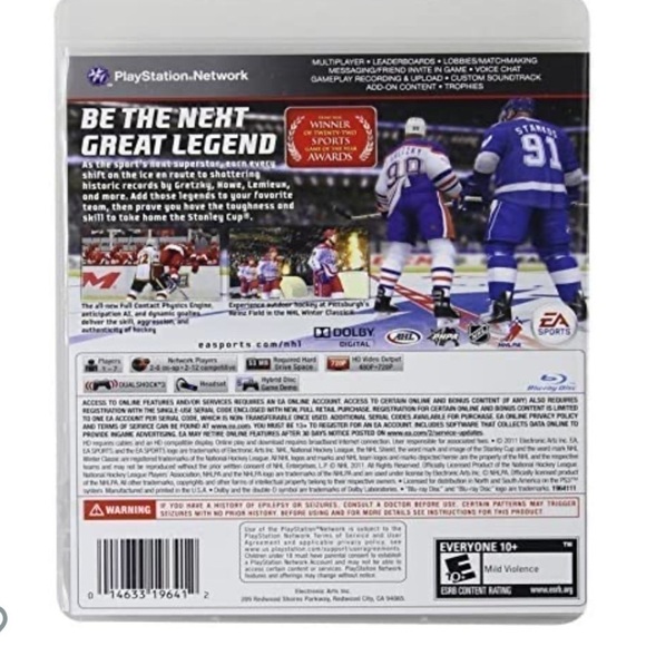 55. NHL 12 - Playstation 3 - Picture 2 of 8